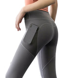 Women Yoga Sport Leggings with Phone Pocket