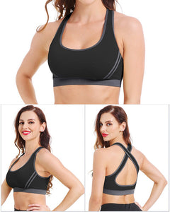 Cross-Back Sports Bra