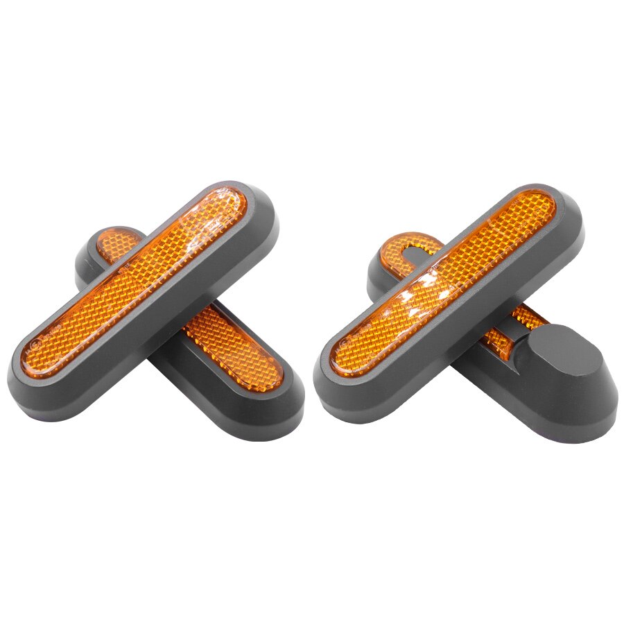 4pcs Protect Wheels Cover Hubs Cap Protective Warn Shells Reflective Stickers for Scooter