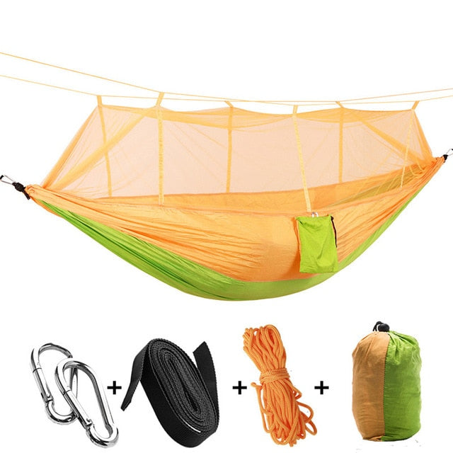 1/2 Person Outdoor Mosquito Net Hammock