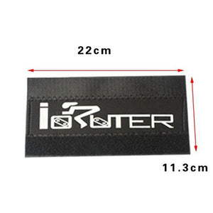 Cycle Zone 2PCS Bicycle sticker  Durable  Guard  Frame Protector black cover | eprolo