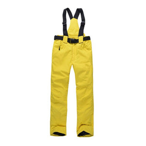 Outdoor Sports Suspenders Windproof Waterproof Winter Trousers