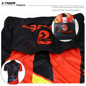 X-TIGER  Cycling Jersey Breathable