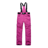 Outdoor Sports Suspenders Windproof Waterproof Winter Trousers