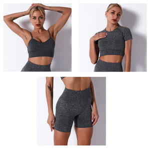 2Pcs/3Pcs/4Pcs Yoga Set Women Fitness Clotching