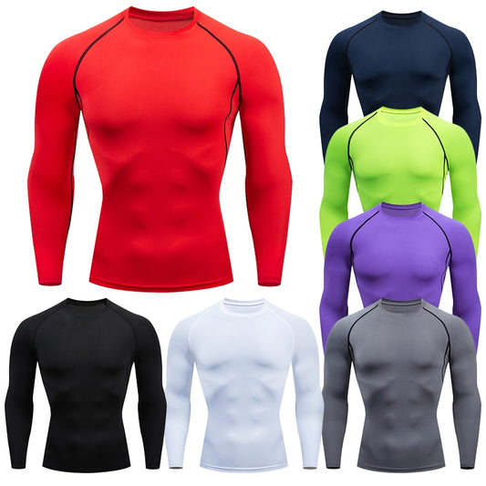 Ropa deportiva de compresión para hombre