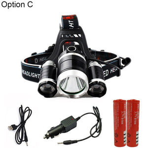 LED  Headlight Camping Fishing