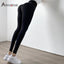 Solid Warm Fitness Leggings