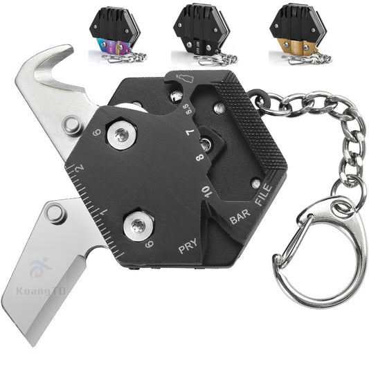 14 In 1 Multifunctional Edc Keychain