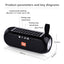 Altavoz Bluetooth con carga solar