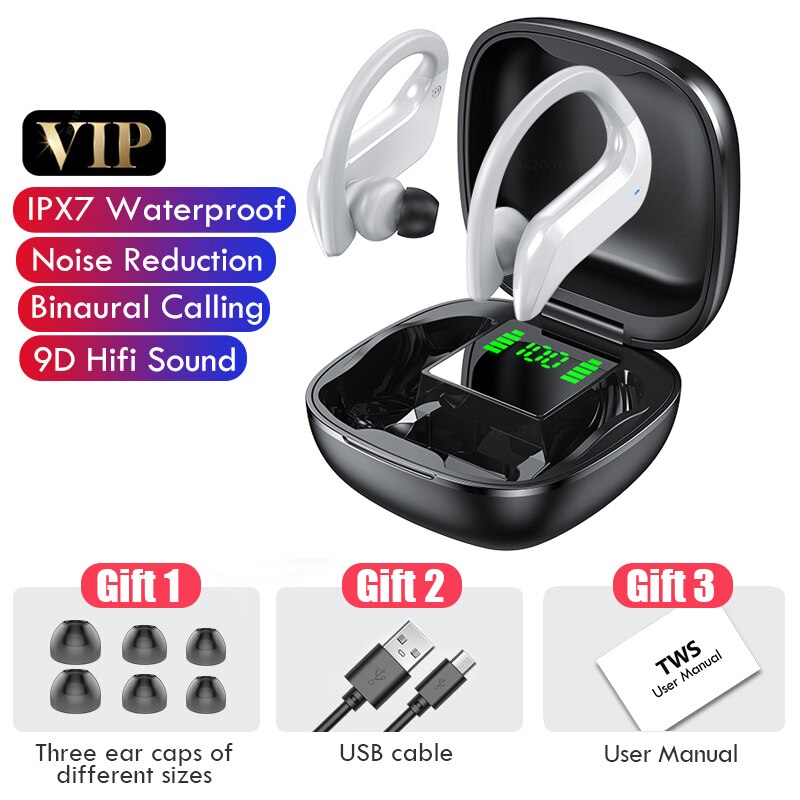 Auriculares inalámbricos TWS Bluetooth 5.0