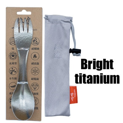 TiTo Outdoor Camping Picnic titanium Spoon