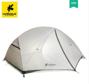 Oxford Cloth 15D Silicone Light Hiking Double Double Tent 1.8KG