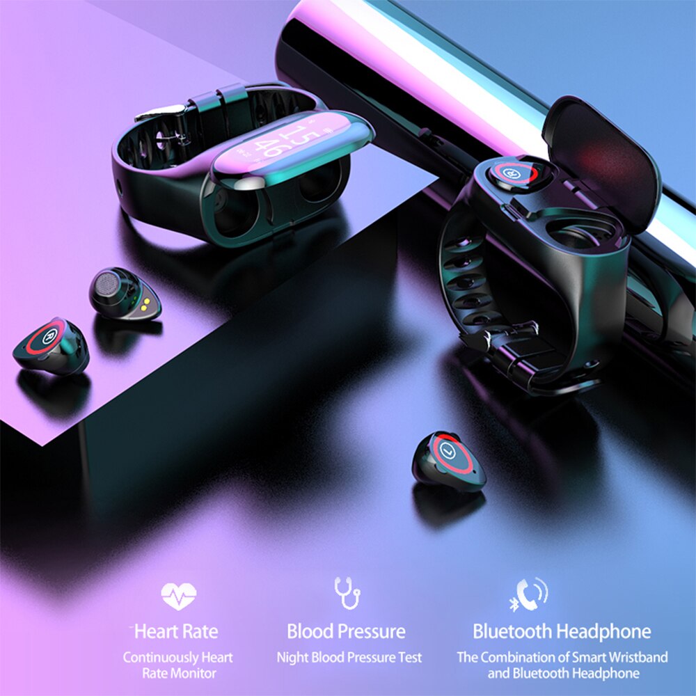Auriculares inalámbricos TWS Bluetooth 5.0/reloj inteligente