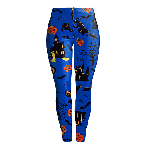 Pumpkin Lantern Halloween Cosplay Leggings | eprolo