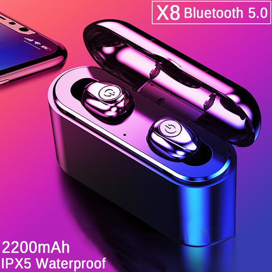 Auriculares inalámbricos verdaderos TWS X8 