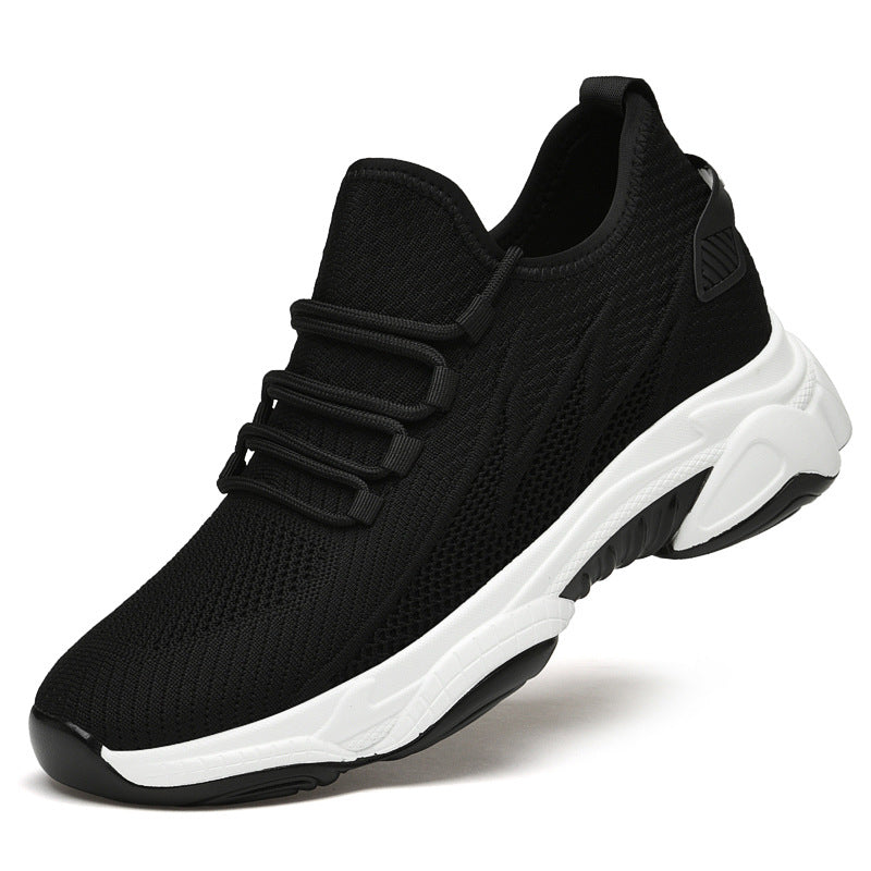 Zapatos nuevos de primavera y otoño para hombre, zapatillas de deporte informales con amortiguación de aire para correr en el extranjero y suela suave