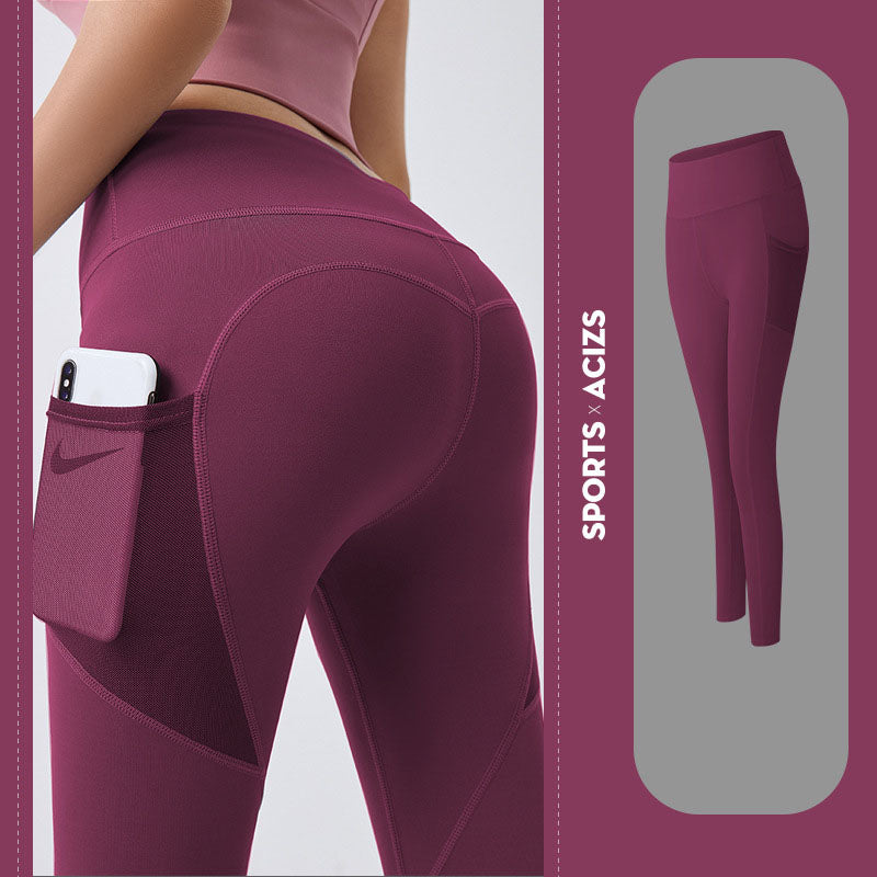 Yoga Pants Women With Pocket Leggings Sport
