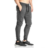 Cotton Men Full Sportswear Pants Casual Elastic Cotton | eprolo