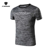 FANNAI Mens Sports Shirts  Running Short Sleeves Training Exericise | GYMFIT24.COM