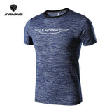 FANNAI Mens Sports Shirts  Running Short Sleeves Training Exericise | GYMFIT24.COM