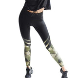 Harajuku Push Up Fitness Legging Camouflage Stripe Bodybuilding Women's leggings | GYMFIT24.COM