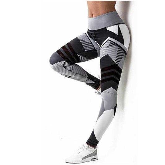High waist Elastic women Mesh Legging pants Black sexy Fitness sporting Capri Pants | eprolo