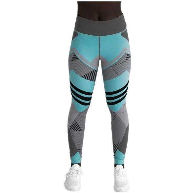 High waist Elastic women Mesh Legging pants Black sexy Fitness sporting Capri Pants | eprolo