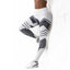 High waist Elastic women Mesh Legging pants Black sexy Fitness sporting Capri Pants | eprolo
