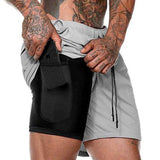 Men's 2 in 1 Running Shorts Mens | eprolo