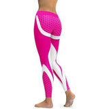 Mesh Pattern Print Leggings fitness Leggings For Women | eprolo