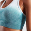 Ombre Seamless Sports Bra Push Up Gym Women Fitness | eprolo