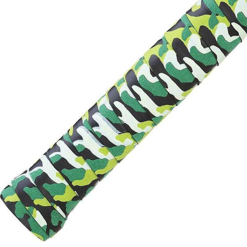 POWERTI 15pcs/lot PU Dry Camouflage Sweat Abrasive Tennis Racket Overgrips Psychedelic Frosted Badminton Racket Grips for Sport | eprolo
