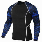 Wolf 3D Printed tshirt Compression Tights Men Fitness Running Shirt | eprolo