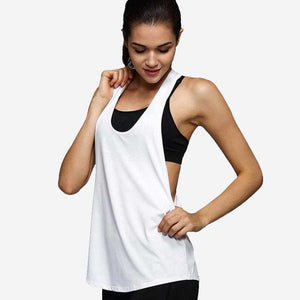 Yoga Crop Top Women Sleeveless Backless Running Sports | eprolo