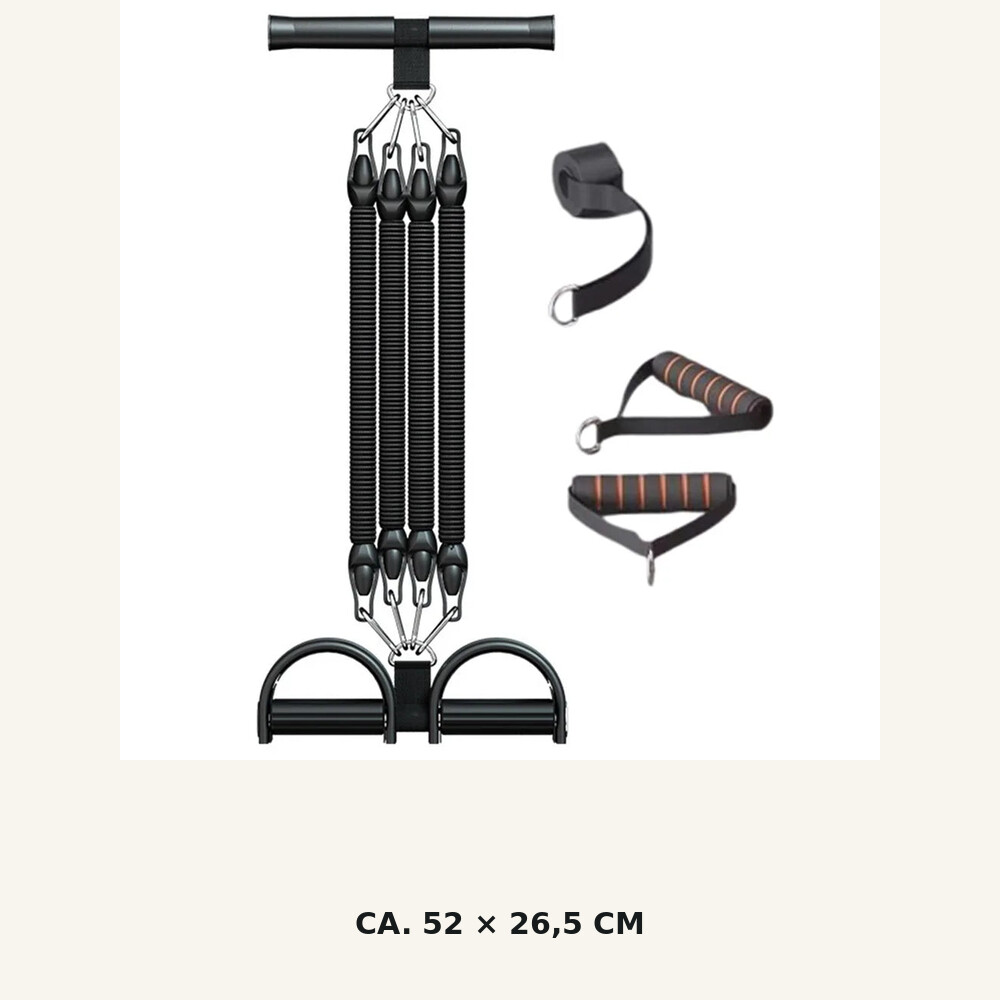 CorePull Flex med omtrentlige mål 52 ganger 26,5 centimeter